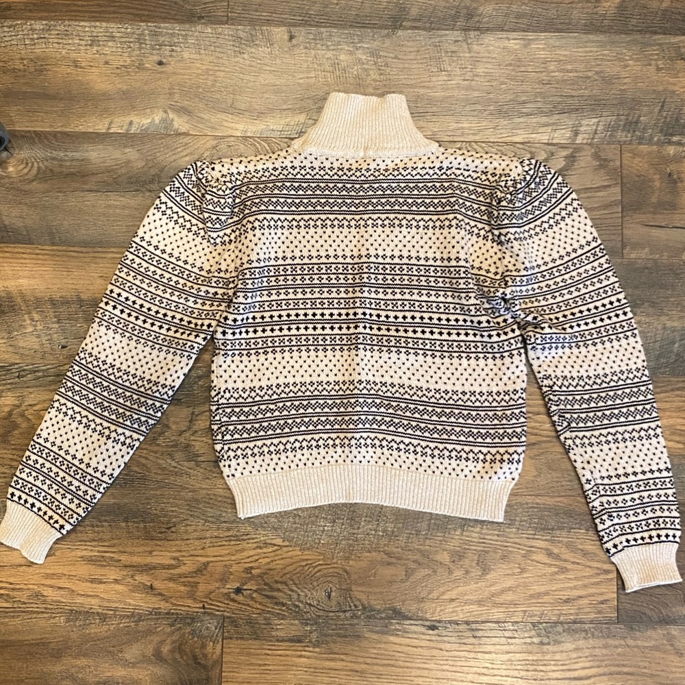 Vintage Cotton Turtleneck Sweater